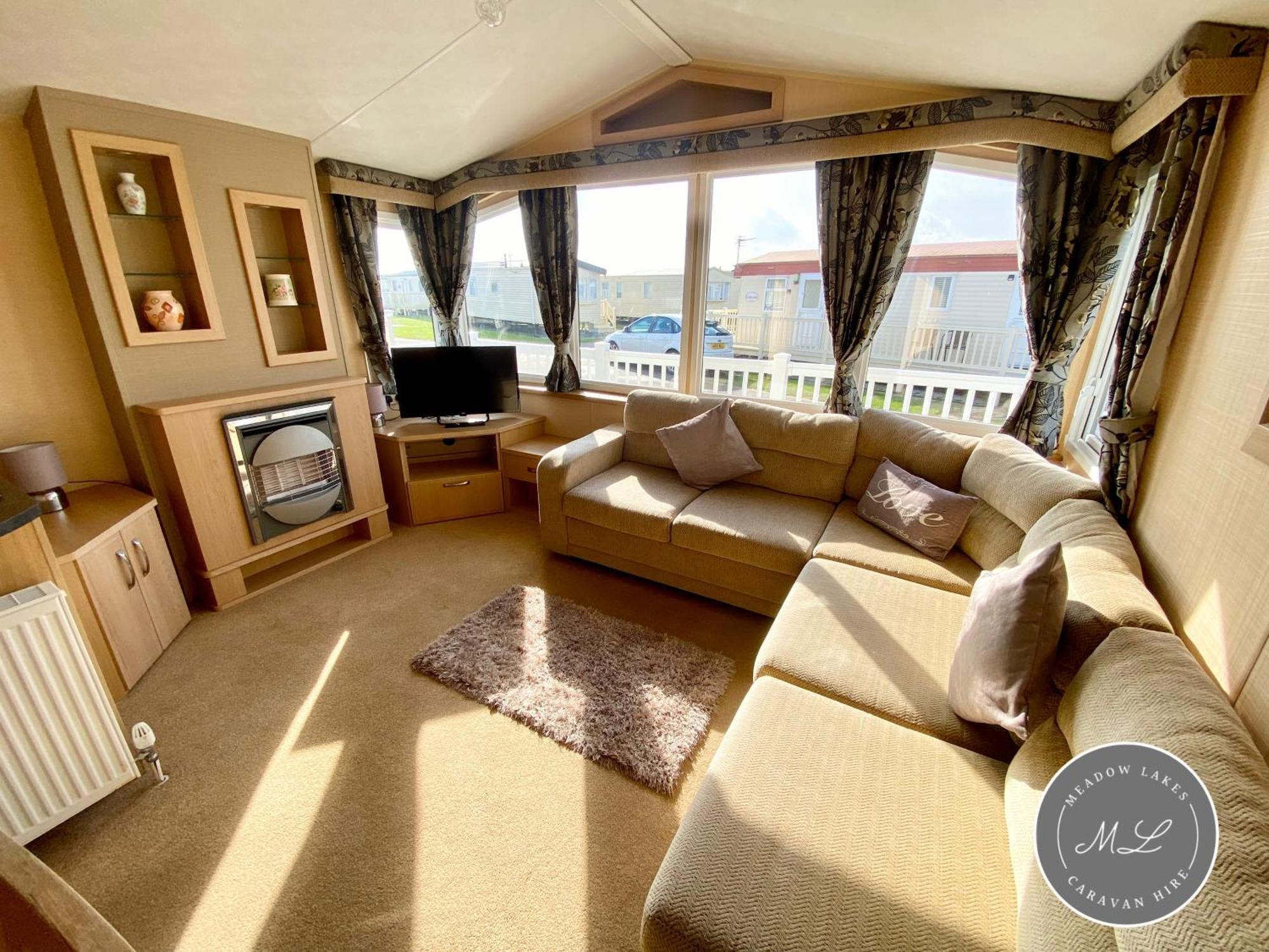 Palm Grove 132 - Pet Friendly, Wifi, Central Heating, Close To Shops And Beach - Meadow Lakes Caravan & Lodge Hire Chapel Saint Leonards Exterior photo